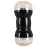 You2Toys - Vagina y Ano - masturbador doble (negro)
