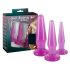 You2Toys - Set de plugs anales entrenadores - 3 uds (lila)