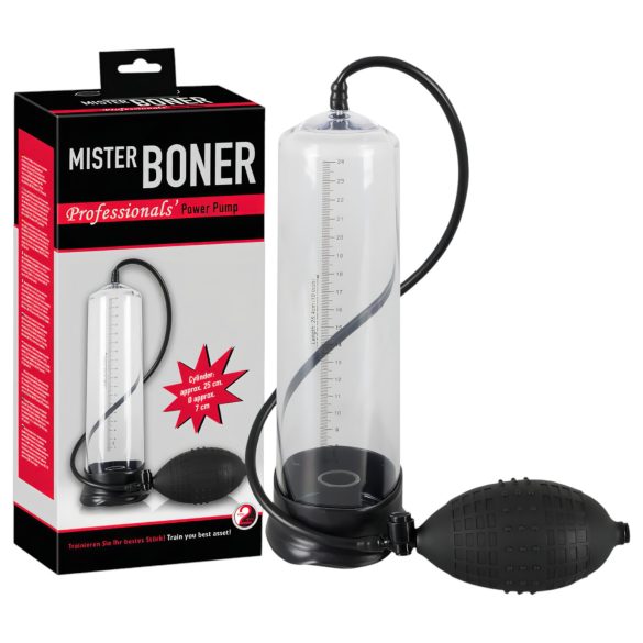 Mister Boner Professional - bomba de vacío para pene