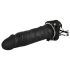 You2Toys - Arnés Inflable con Dildo Hueco de Silicona (Negro)