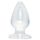 Cristalina - gran plug anal (transparente)