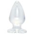 Cristalina - gran plug anal (transparente)