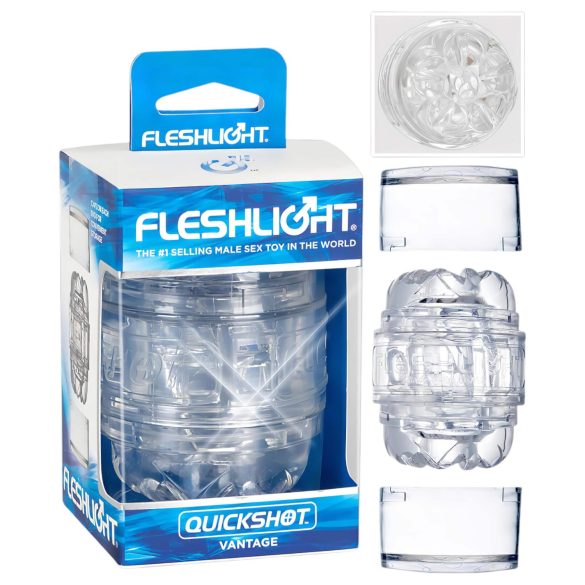 Fleshlight Quickshot Vantage - masturbador portátil