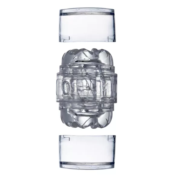 Fleshlight Quickshot Vantage - masturbador compacto portátil transparente