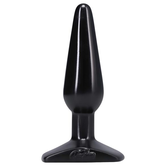 Doc Johnson plug anal clásico mediano (negro)