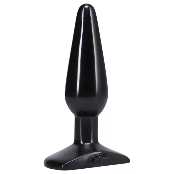 Plug anal Doc Johnson - clásico, mediano (negro)