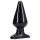 Plug anal negro clásico - grande (14,5 cm)