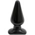 Plug anal negro clásico - grande (14,5 cm)