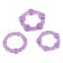 You2Toys - ¡Ponte Firme! Set de Anillos para el Pene - Morado (3 uds)