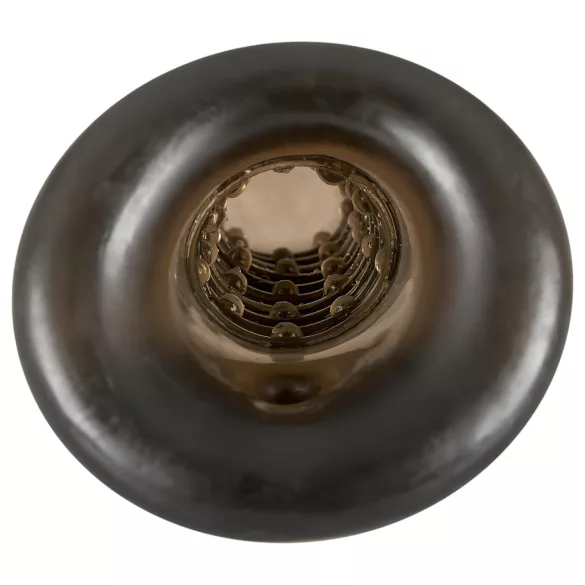 Rebel - funda para pene texturizada - silicona gris