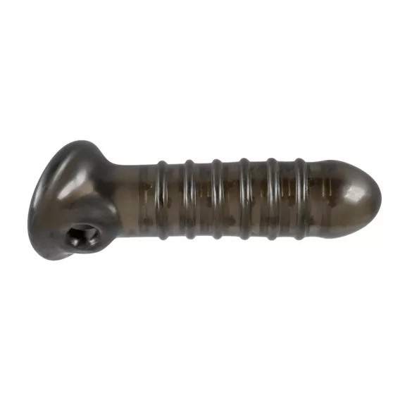 Rebel - funda para pene texturizada - silicona gris