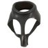 You2Toys - Anillo de látex para pene y testículos - negro