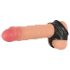 You2Toys - Anillo de látex para pene y testículos - negro