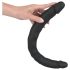 Bad Kitty - dildo doble de silicona (negro)