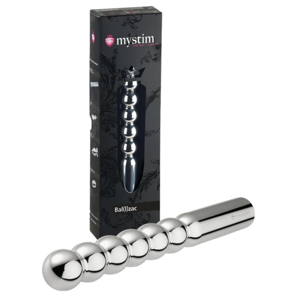 mystim Bal(l)zac - Dildo electrificado con esferas
