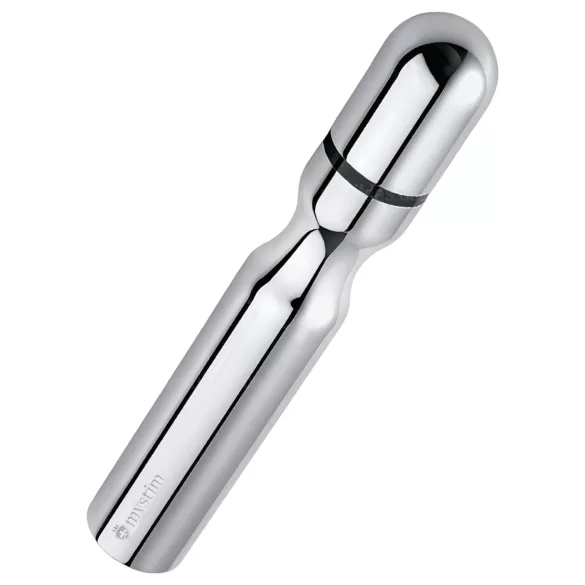mystim - consolador electroestimulador doble - metal