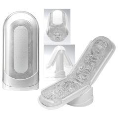 TENGA Flip Zero - Súper Masturbador (Blanco)