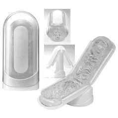   TENGA Flip Zero - masturbador masculino premium - silicona blanca