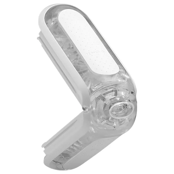 TENGA Flip Zero - masturbador masculino premium - silicona blanca