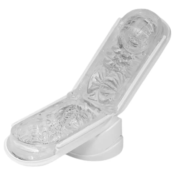 TENGA Flip Zero - masturbador masculino premium - silicona blanca