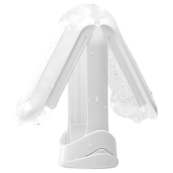 TENGA Flip Zero - masturbador masculino premium - silicona blanca