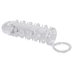 Funda para pene con anillo - Crystal Skin Funda para pene con anillo - Crystal Skin