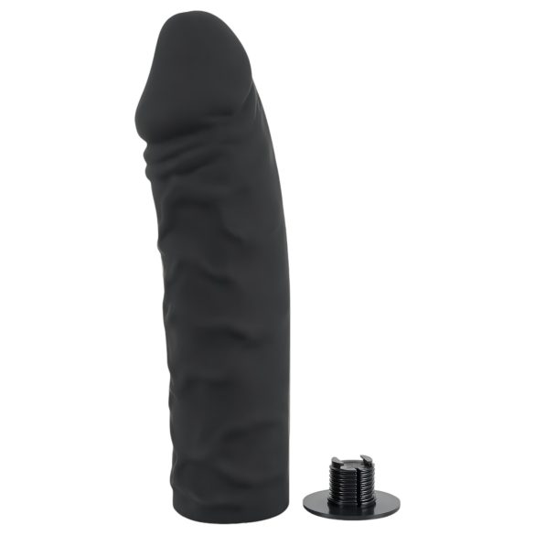 You2Toys - Arnés con consolador - silicona - negro