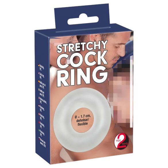 You2Toys - Anillo de Silicona para el Pene (Transparente)