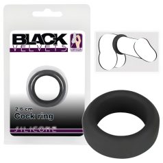 Black Velvet - anillo peniano grueso (2,6cm) - negro