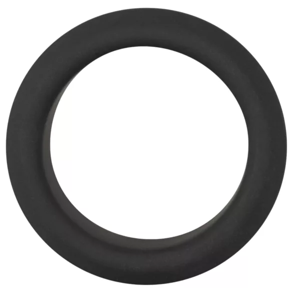 Black Velvets - anillo para pene grueso - silicona negra 3,2 cm
