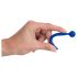 Dilator Sperm Stopper - dilatador de silicona con esfera (azul)