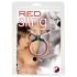 / You2Toys - anillo ajustable para pene (rojo)