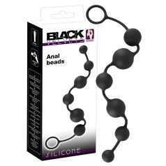 Black Velvet - Dildo anal 6 perlas (negro) Black Velvet - Dildo anal 6 perlas (negro)