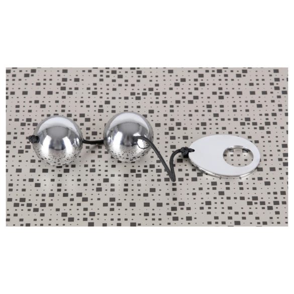 Bad Kitty - bolas chinas - plata