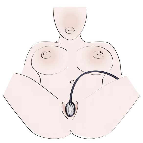 Bad Kitty - bomba de succión vaginal - negro