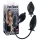 You2Toys - Plug anal inflable - silicona negra