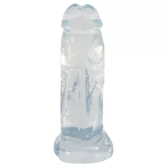 Crystal Clear Big Dong - dildo gigante de gel (21,5 cm)