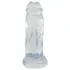 Crystal Clear Big Dong - dildo gigante de gel (21,5 cm)