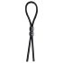 You2Toys - Anillo ajustable con perlas (negro)