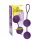 Bolas SMILE XXL - bolas de geisha gigantes (morado)