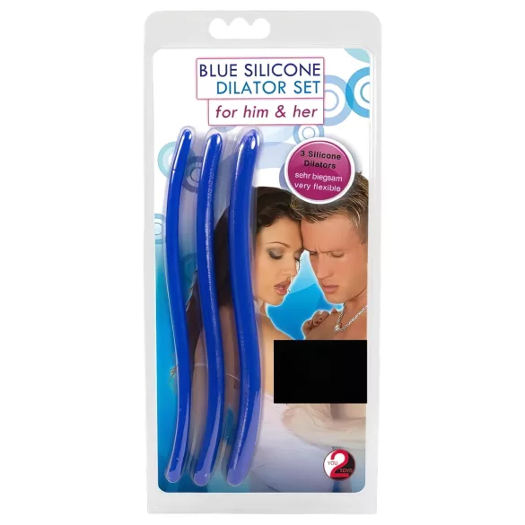 You2Toys - dilatador uretral - set de 3 unidades - silicona