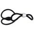You2Toys - Triple Anillo Ajustable para Pene y Testículos (negro)