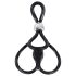 You2Toys - Triple Anillo Ajustable para Pene y Testículos (negro)