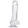 Dildo cristalino con ventosa