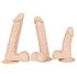 Amante Europeo - Dildo con testículos - Mediano (Natural)