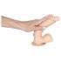 Amante Europeo - Dildo con testículos - Mediano (Natural)