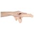 Amante Europeo - Dildo con testículos - Mediano (Natural)