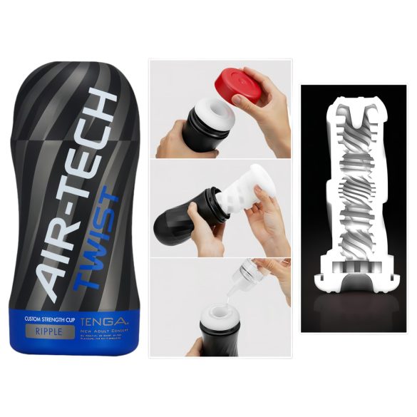TENGA Air Tech Twist Ripple - masturbador