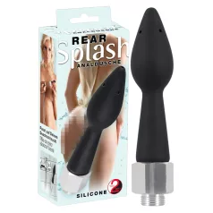 You2Toys - Ducha anal - punta cónica - silicona negra