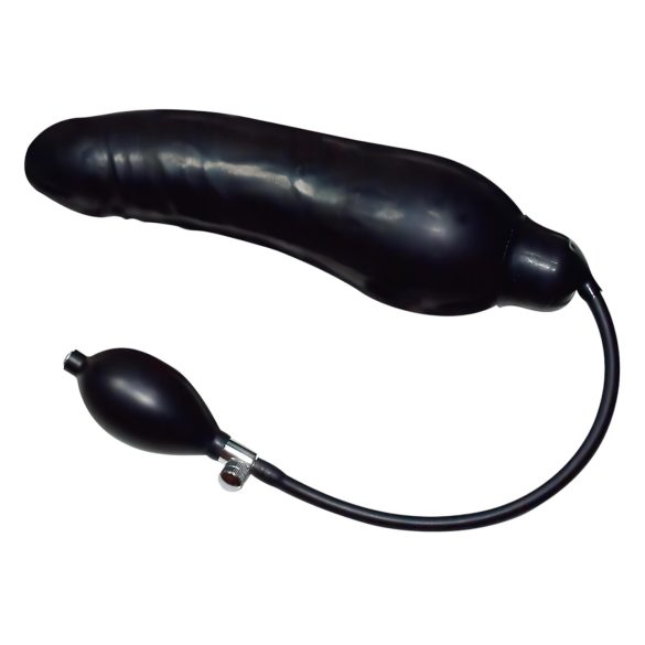 You2Toys - plug anal inflable - látex negro grande